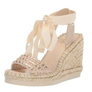 🎁 Vince Camuto womens Brisshel Lace Up Wedge Sandal Wedge Sandal